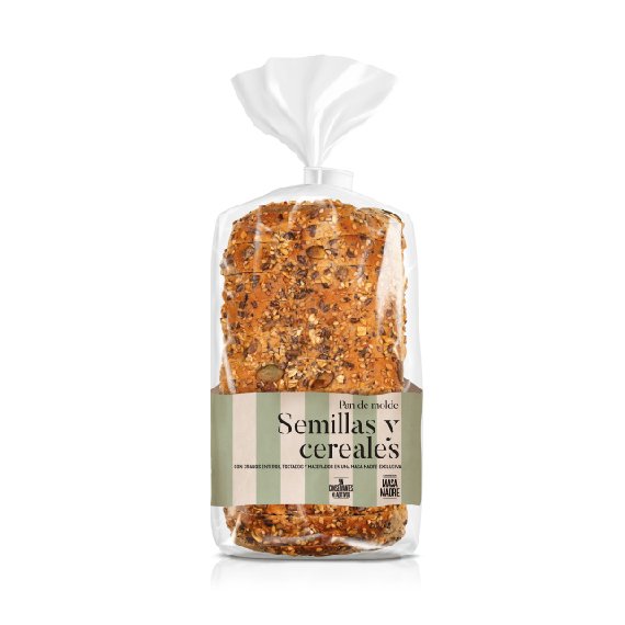 Pan de Molde Semillas y Cereales (pack)