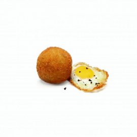 Croqueta huevo frito