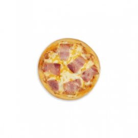 Mini Pizza Bacon y Queso Cheddar