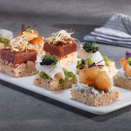 Canapés variados